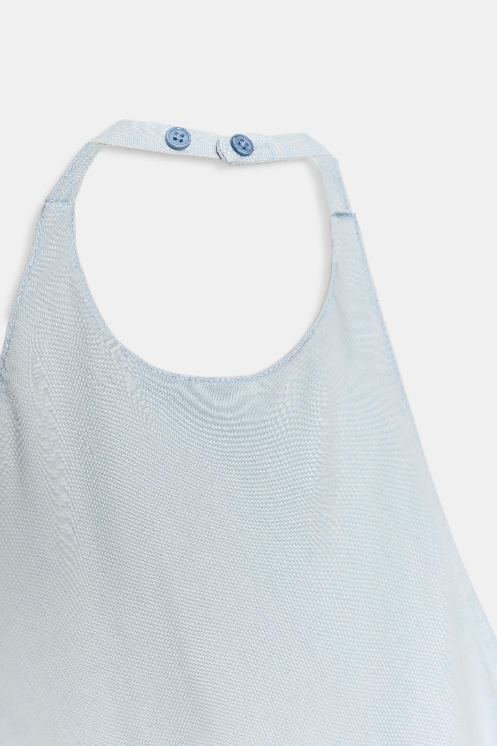 ROBE FLUIDE HALTER